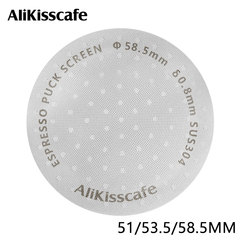 Coffee Vending Equipment - Alikisscafe 에스프레소 퍽 스크린 51mm 53.5mm