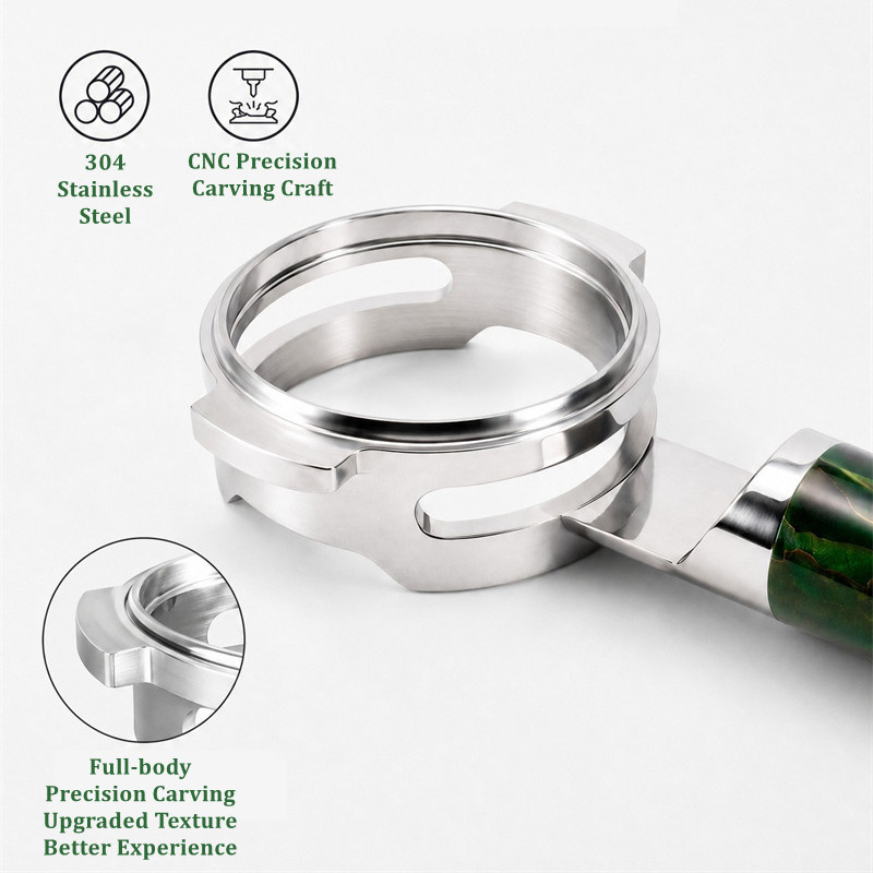 스테인리스 스틸 플랫 플레이트 54mm 속이 빈 바텀리 - Naked Portafilter Bottomless 리뷰 및 가격