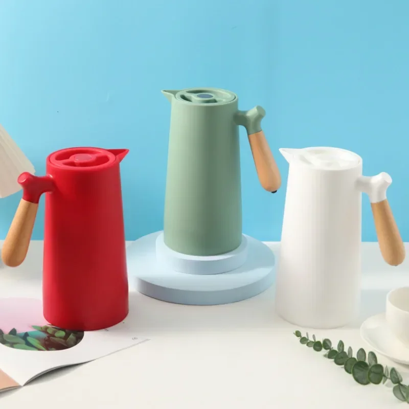 대용량 보온 주전자 나무 손잡이 가정용 온수병 보온 커 - Coffee Equipment Eu 리뷰 및 가격