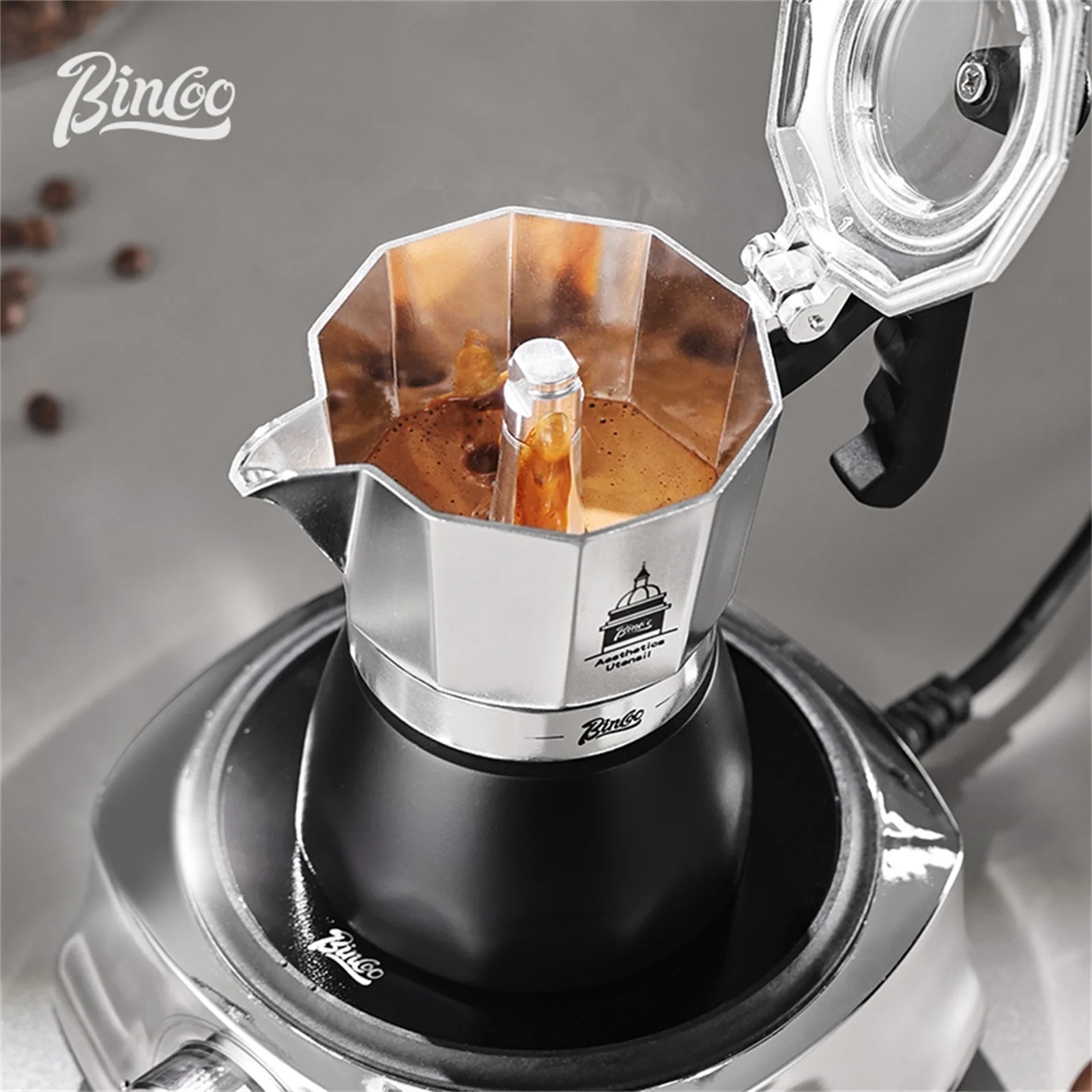 BINCOO 더블 밸브 모카 포트, 에스프레소 추출 커 - Coffee Vending Equipment 리뷰 및 가격