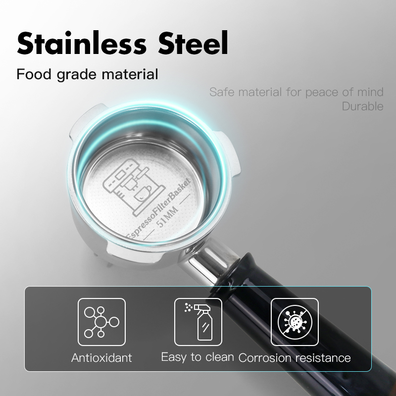 AliKisscafe 51mm 커피 Bottomless - Naked Portafilter Bottomless 리뷰 및 가격