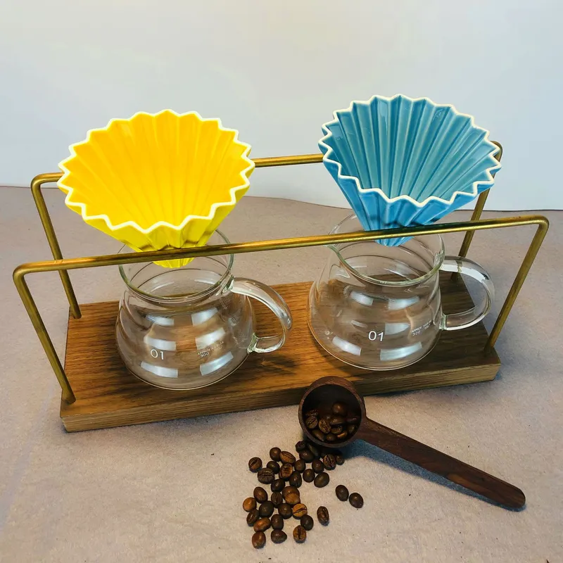 상업용 황동 커피 필터 홀더 멀티 그룹 드립 스탠드 수 - Coffee Equipment For Cafe 리뷰 및 가격