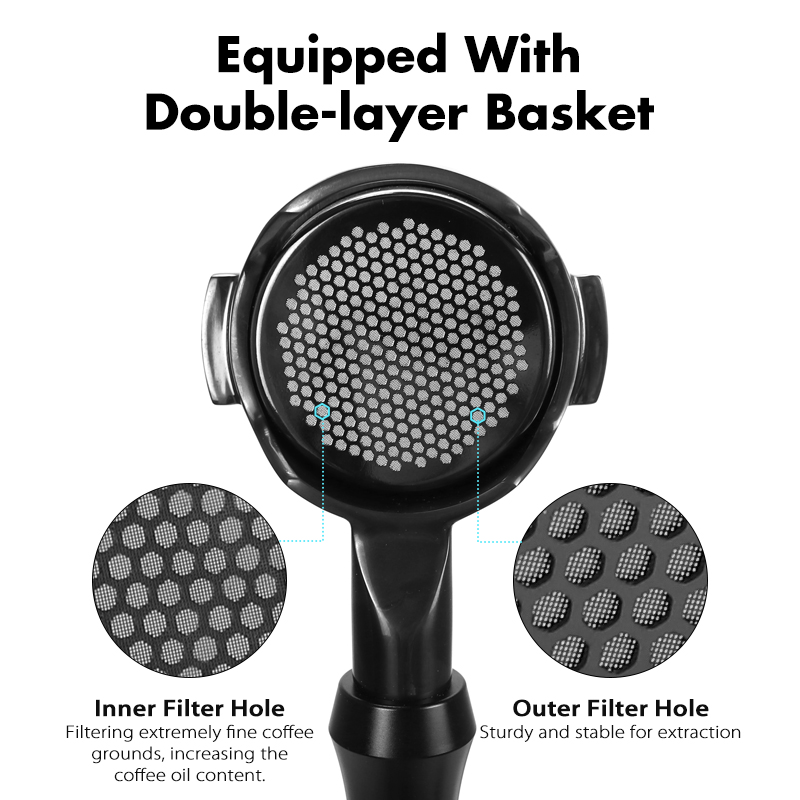 AliKisscafe 58mm 커피 바텀리스 포터필터  - Naked Portafilter Bottomless 리뷰 및 가격