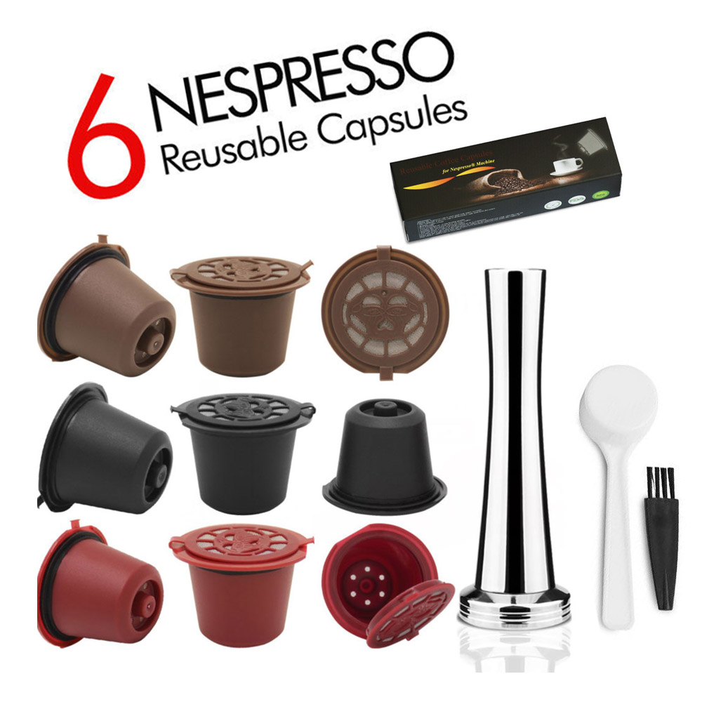 스테인레스 필터 메쉬가 있는 네스프레소 머신용 재사용  - Coffee Vending Equipment 리뷰 및 가격